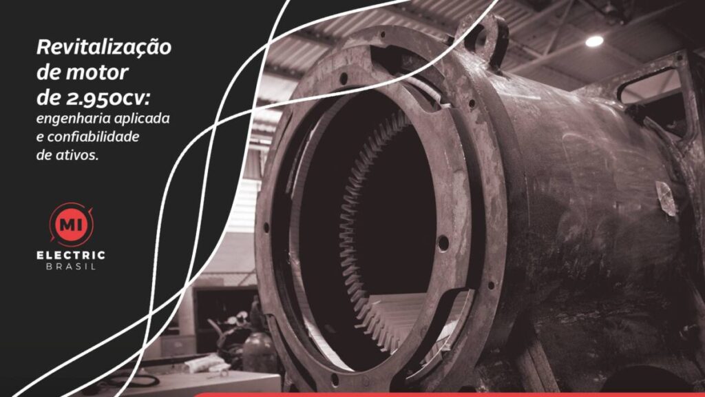 Revitalização de motor de 2.950cv: engenharia aplicada e confiabilidade de ativos.